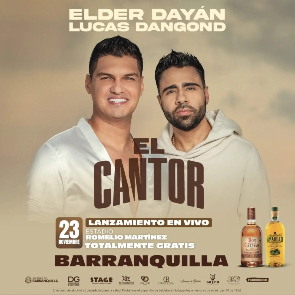 Lanzamiento de El Cantor - Elder Dayan Díaz & Lucas Dangond