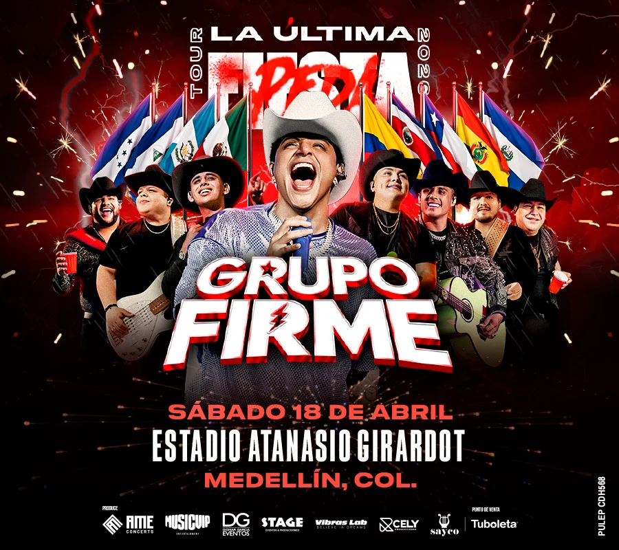 GRUPO FIRME | LA ÚLTIMA PEDA 2026 - MEDELLÍN