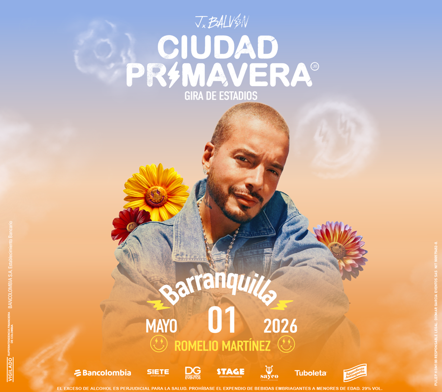 J BALVIN MADE IN BARRANQUILLA