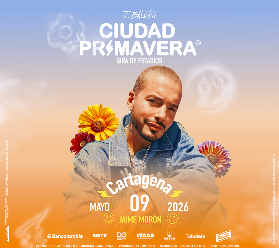 J BALVIN MADE IN CARTAGENA