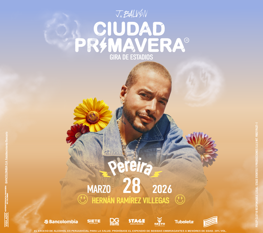 J BALVIN MADE IN PEREIRA